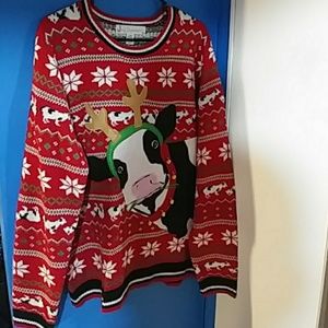 cow ugly sweater